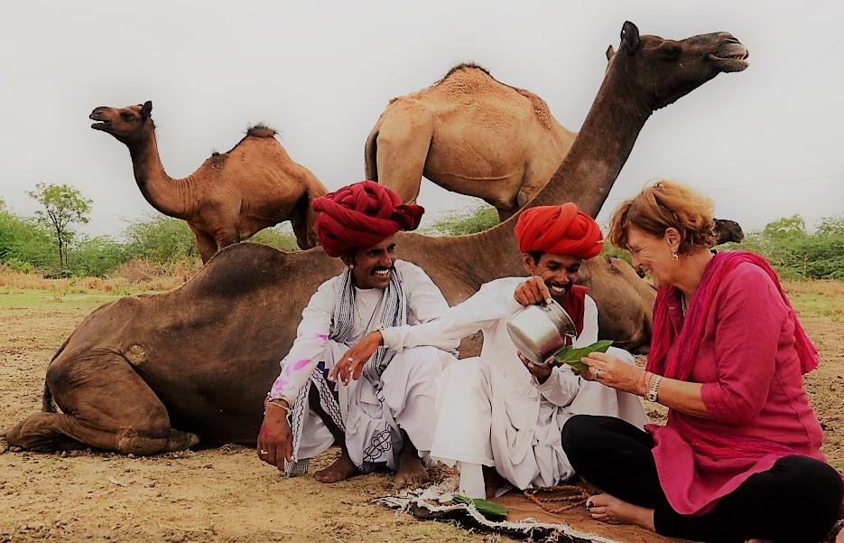 breakfasts of the Raika nomads of Rajasthan
