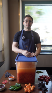 Chef Alex Sanchez - Chilli Fermentation 