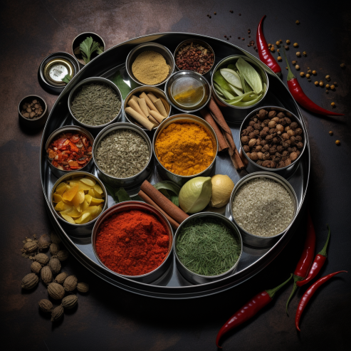 what goes in a masala dabba
